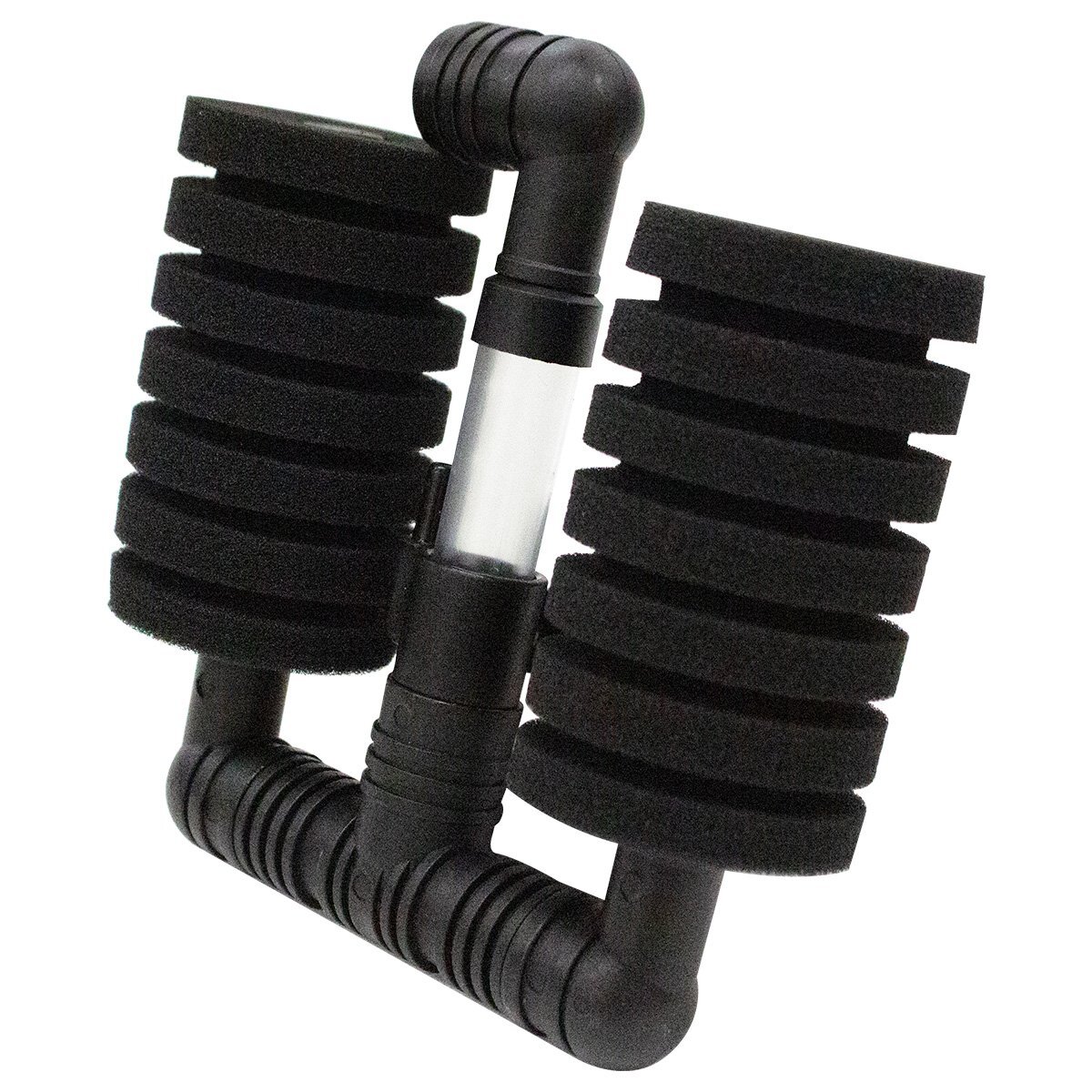 水槽 ツイン スポンジフィルター 19cm 30L以下 酸素 ろ過 メンテナンス 水質維持 水質管理 ろ過装置 エアーポンプ拍卖