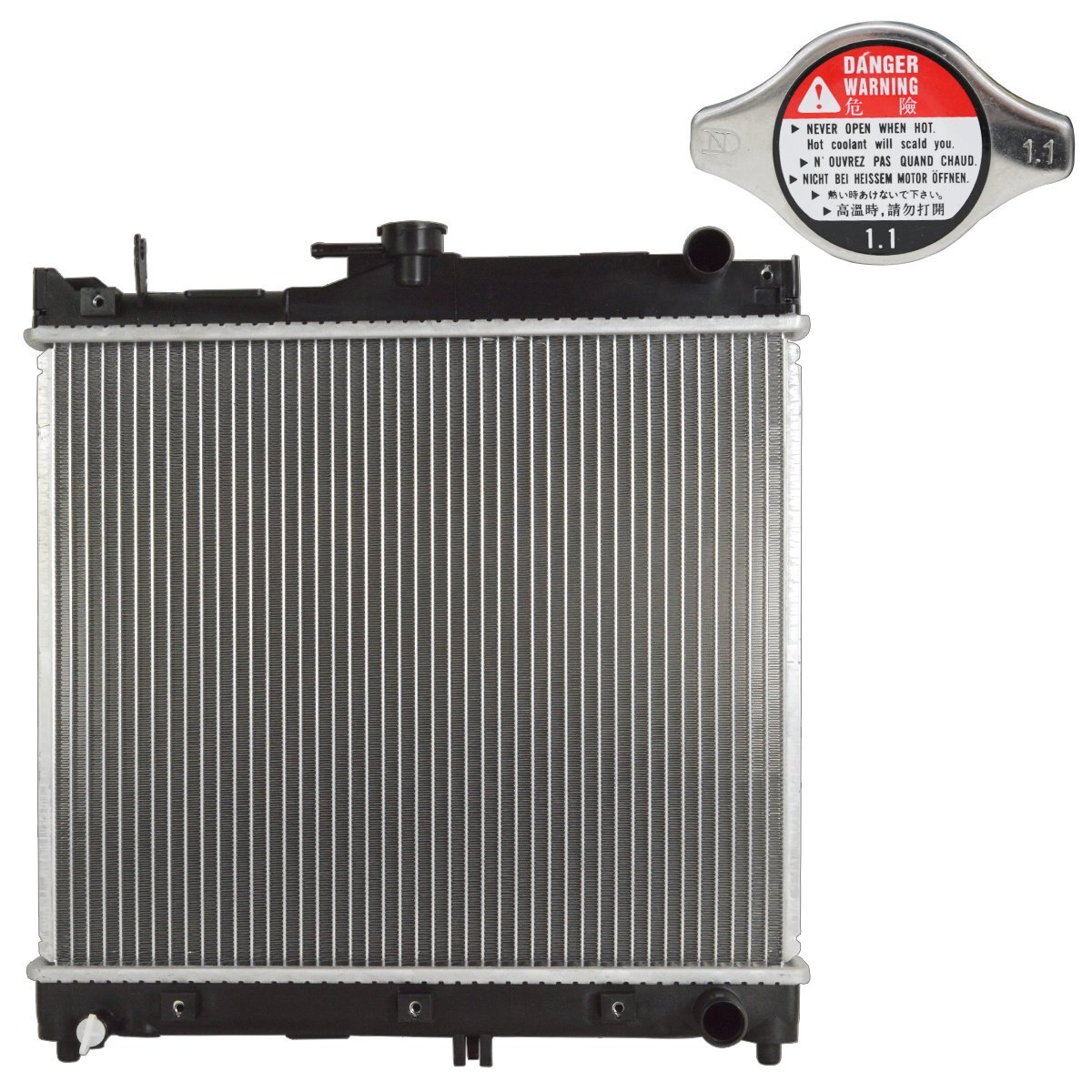 ラジエーター ジムニー JB23 JB33 JB43 MT キャップ付 660cc 軽 ワイド シエラ 1300cc K6A M13 ラジエター マニュアル ワイド拍卖