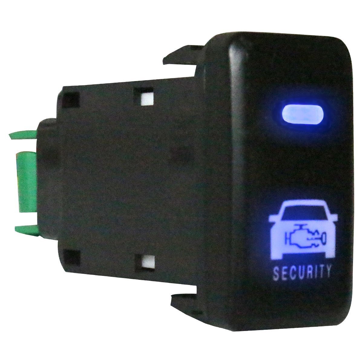 『トヨタB』 FJクルーザー GSJ15W H22.10~ 車種専用 防犯対策 点滅機能付き ダミーセキュリティパネル LED/ブルー スイッチホールカバー拍卖