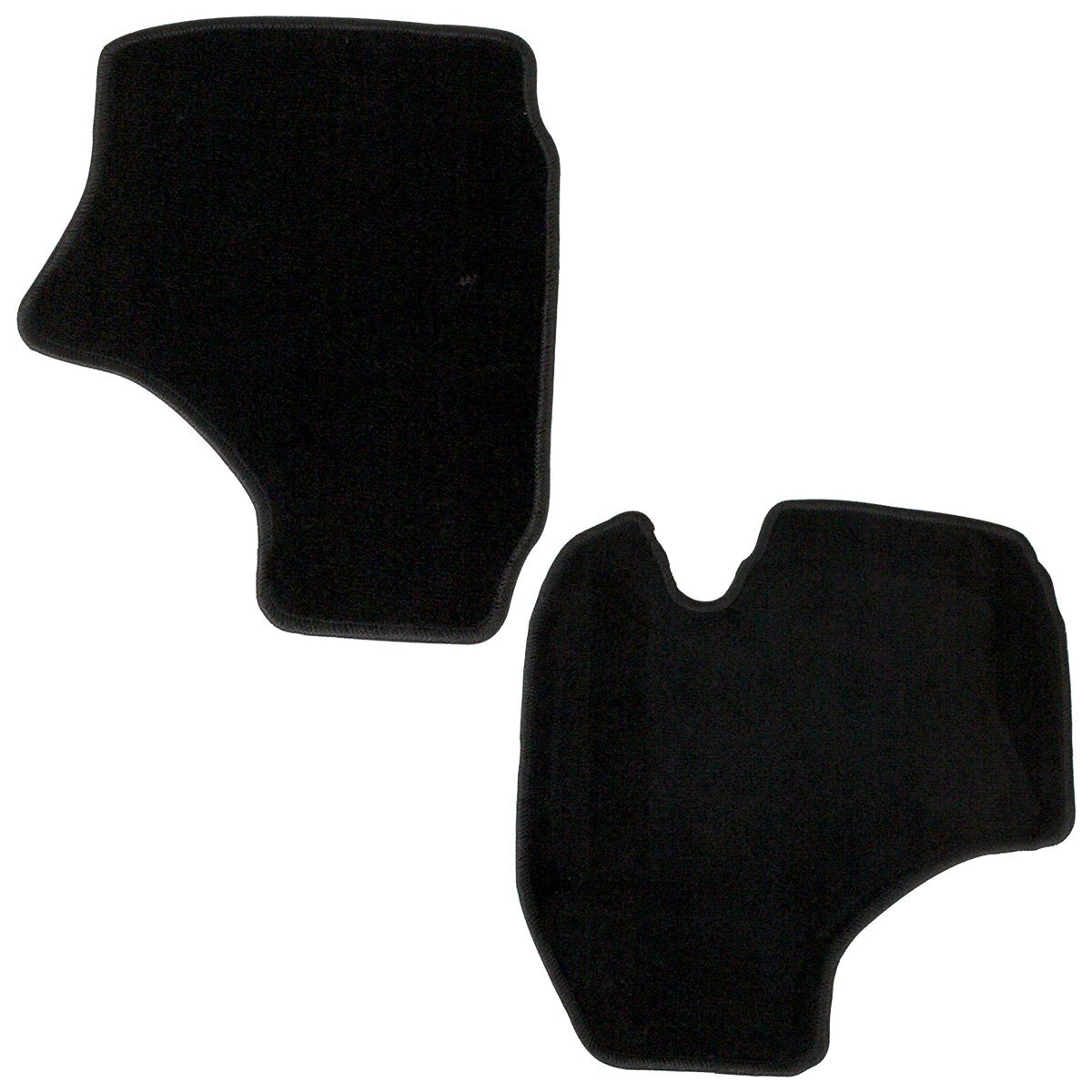 専用設計 NT100クリッパー DR16T 平成25年12月~現行 運転席&助手席 2PCS ブラック/黒 無地 フロント フロアマット セット拍卖