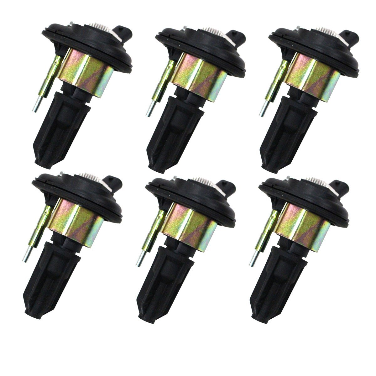 シボレー トレイルブレイザー L6 4.2L 2002年-2005年 ダイレクトイグニッションコイル/6本 12568062 12560862 5C1392 5C1723 8125680620拍卖