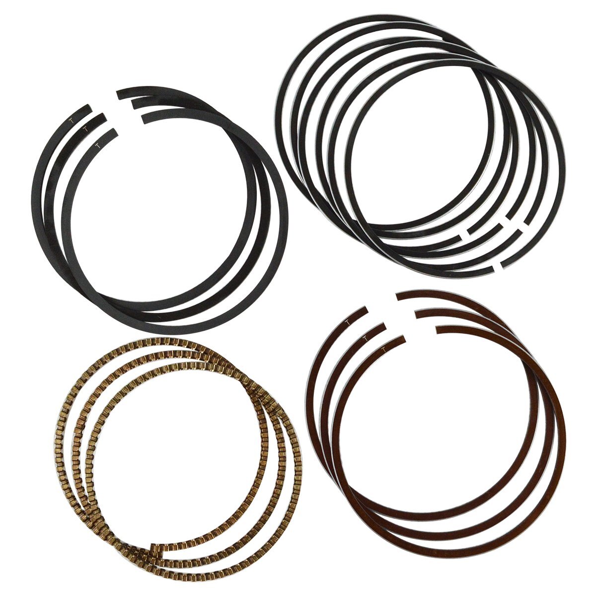 スズキ アルト ワークス HA12S HA11S HB11S CS22S F6A ターボ ピストンリング 3気筒 1台分 12140-50E50 互換品 修理 交換拍卖