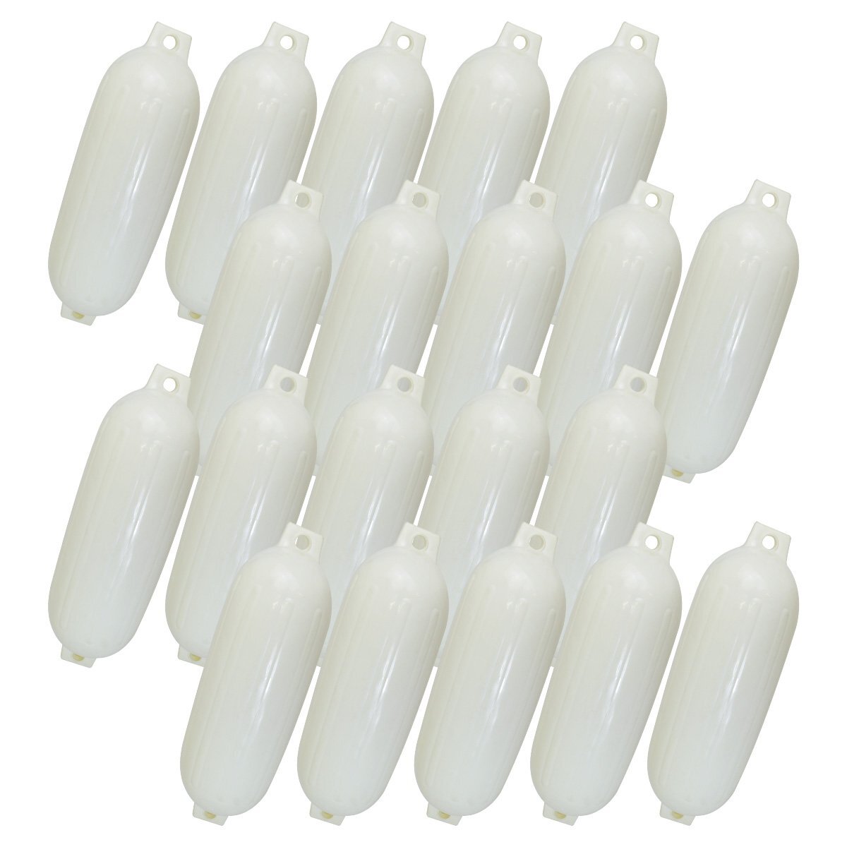 『20個セット』ボートフェンダー 680mm×240mm 25フィートから32フィートまで対応! 25ft 20ft 32ft 30ft … フロート 船 係留 ブイ 浮き拍卖