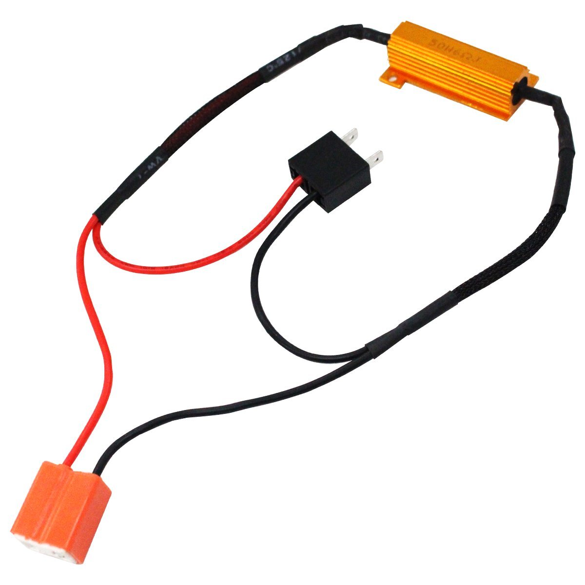 HID 12v 50w 6Ω H7 球切れ 警告灯 ワーニング キャンセラー フォグランプ 抵抗 LED ライト 輸入車 日本車 汎用 1個拍卖