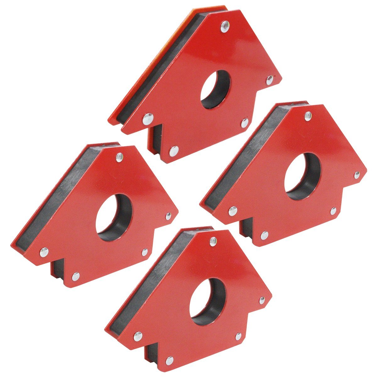 『吸着力 34kg』溶接用マグネット ホルダー 4個セット 45/90/135度 矢印 仮止め 仮組み 溶接器具 磁気 補助 固定 クランプ 安全 便利拍卖