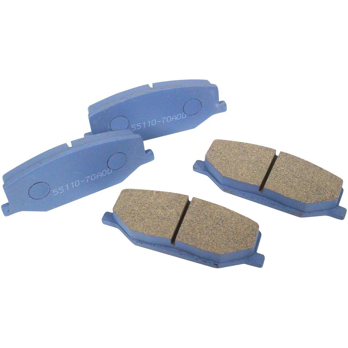 大人気のNAO材!オリジナル『プロジェクトα-アルファ-』 AZオフロード JM23W フロント ブレーキパッド拍卖