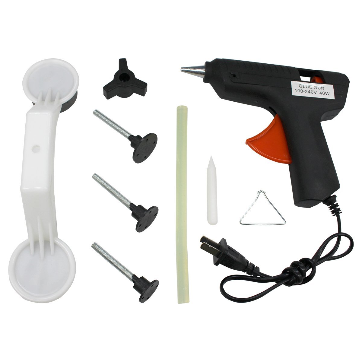 【送料380円】ヘコミ 修理工具 バキュームリフター デントリペア ツール グルーガン 凹み 強力 吸盤 引っ張り 凹み デント 引き出し 車拍卖