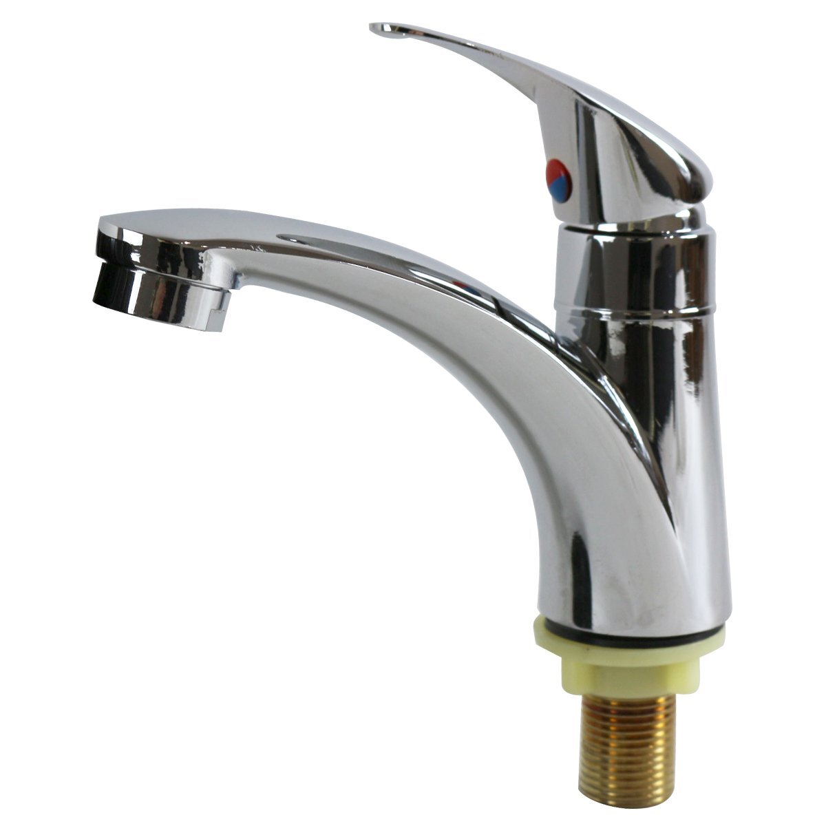 トイレ キッチン 洗面 シングルレバー 蛇口 単水栓 リノベーション 洗面台 台所 水栓 金具 DIY交換 立水栓 お手洗い トイレ拍卖