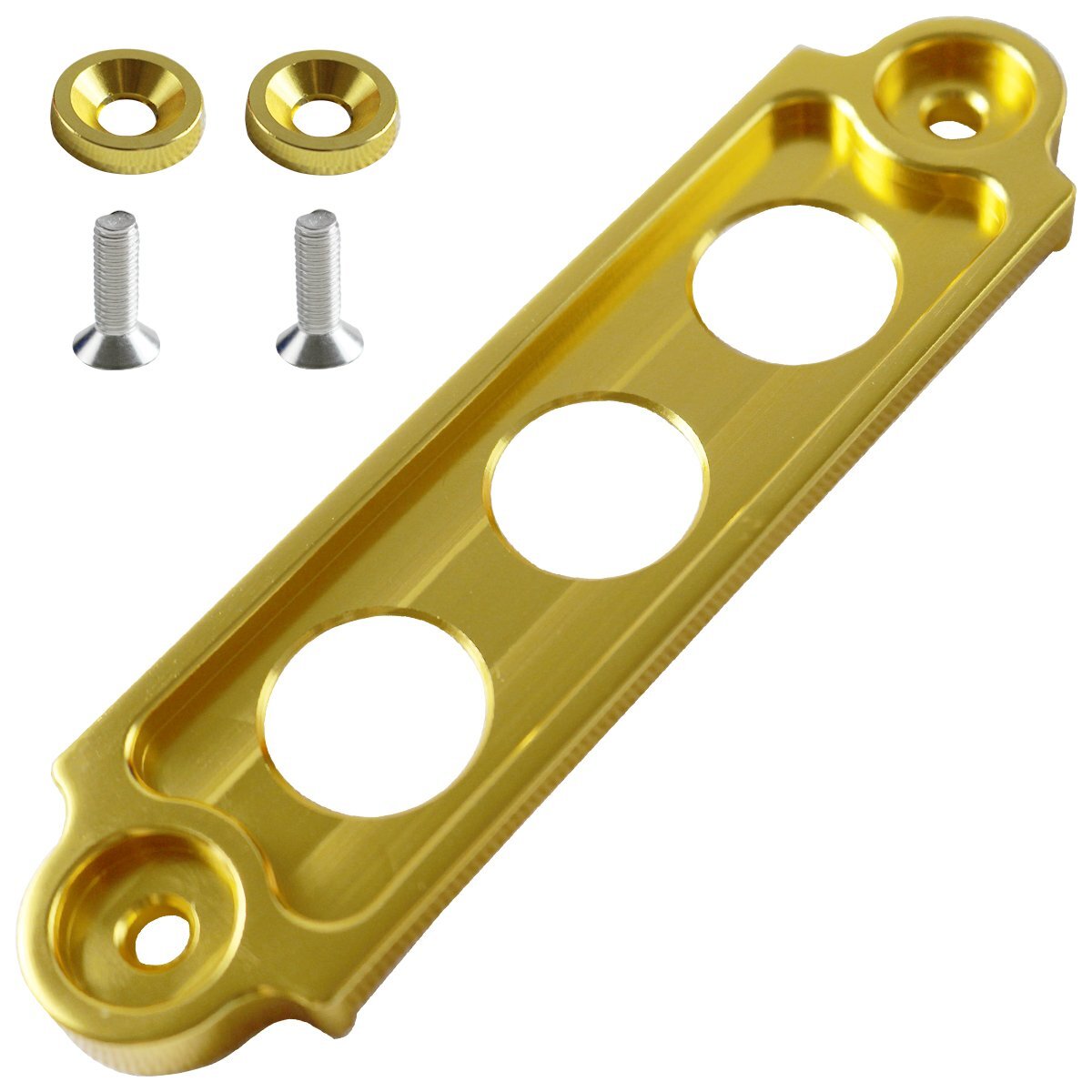 『Bタイプ』汎用バッテリーステー 金 ゴールド バッテリーホルダー 固定 金具 JDM USDM 汎用 カスタム拍卖