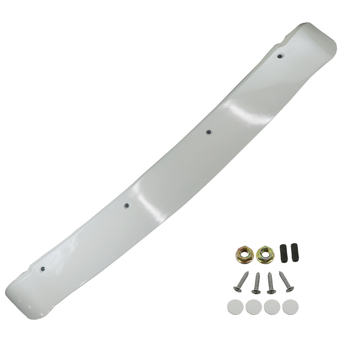 塗装済 070 パール ハイエース 200系 標準 リア スポイラー 1型2型3型4型5型6型 白 070 ルーフ リヤ ウイング ABS製拍卖