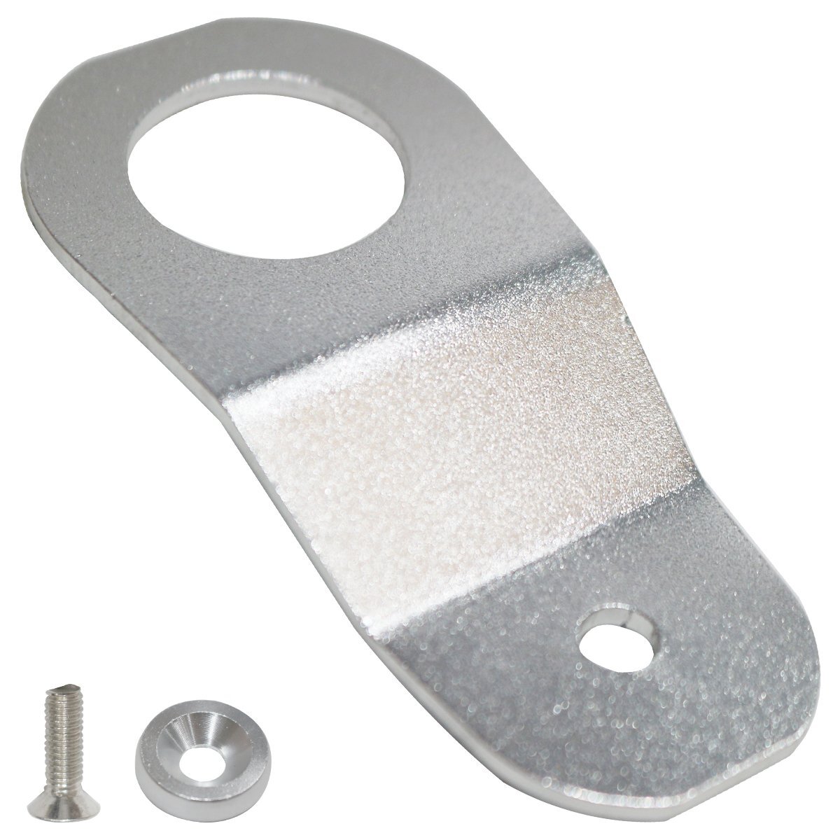 汎用 ワイヤーガイド ラジエーターステー 銀 シルバー エンジンルーム 金具 ホース JDM USDM カスタム ドレスアップ インテリア フック拍卖