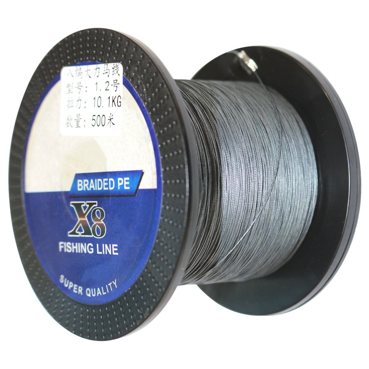 500m PEライン 1.2号/16lb 灰色 グレー 8編 投げ釣り 船釣り エギング ジギング タイラバ 船 深海 ルアー シーバス 釣り糸 リール拍卖