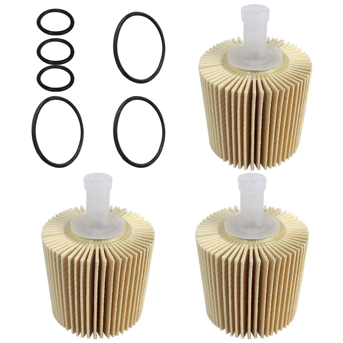 3個 ハリアー ハイブリッド 純正互換品 04152-31090/04152-31090-79/04152-31110 オイルフィルター トヨタ TOYOTA オイルエレメント拍卖