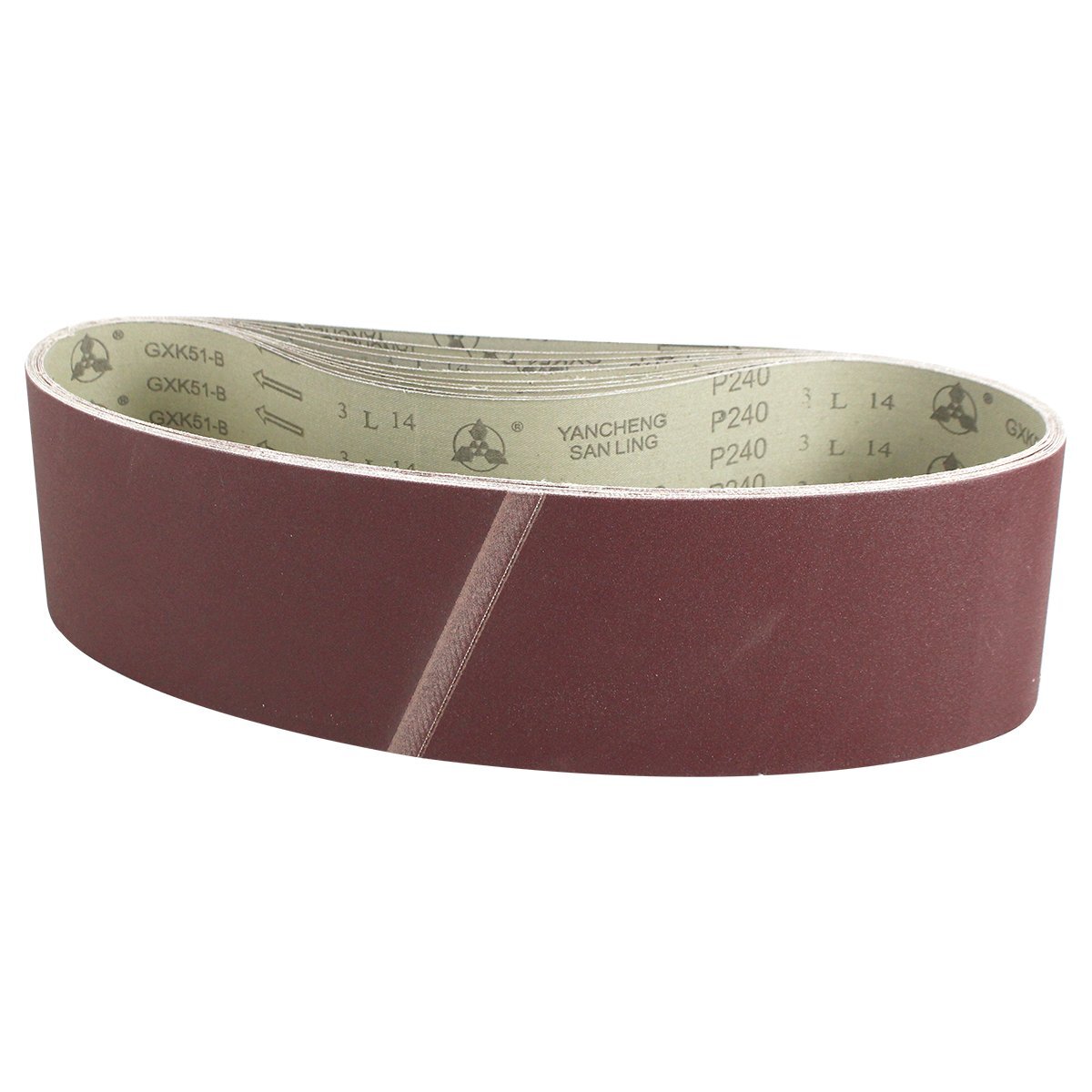 『♯240 100mm×915mm』10枚セット ベルト ペーパー 電動 ディスク サンダー 交換用 エンドレス ペーパー 金属 研磨 幅100mm拍卖