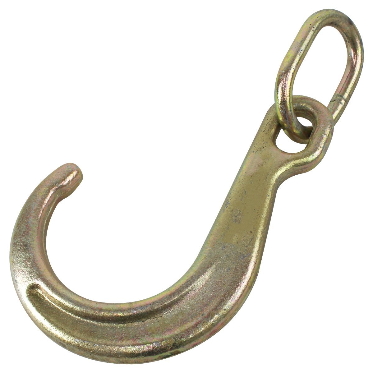 牽引フック Jフック リング付 8インチ 積載車 レッカー車 ウインチ けん引 チェーン 固定 J型 フック 全長20cm 耐荷重2450KG拍卖