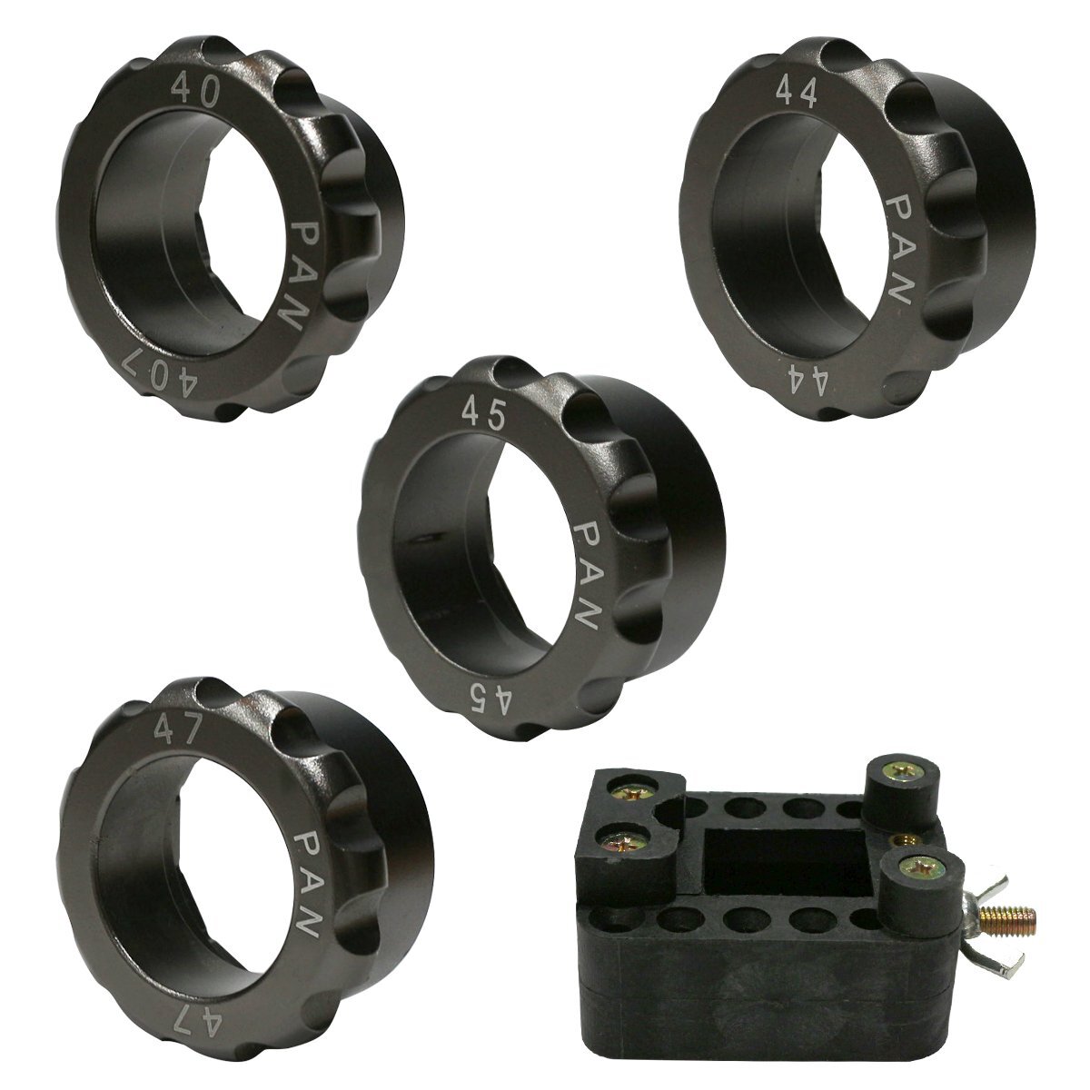 パネライ 開閉器 4点セット コマ4種類 + 固定器 時計 裏蓋 オープナー 40mm 44mm 45mm 47mm 腕時計 電池交換 修理 固定拍卖