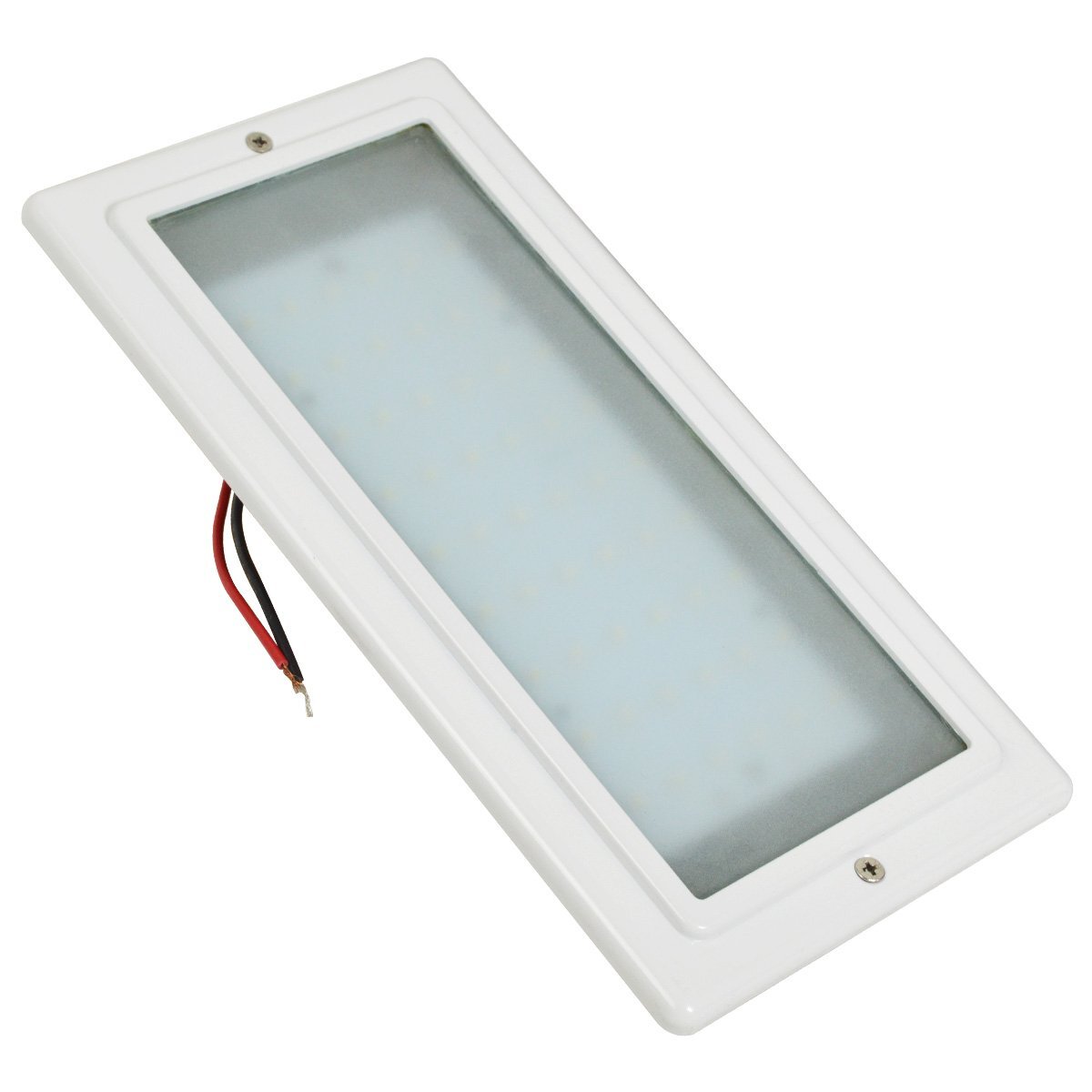 LEDルームランプ 船用 室内照明 パネル照明 DC12V ホワイト発光 クルーザー ボート キャンピングカー 内装 電気 (白/ホワイト)拍卖