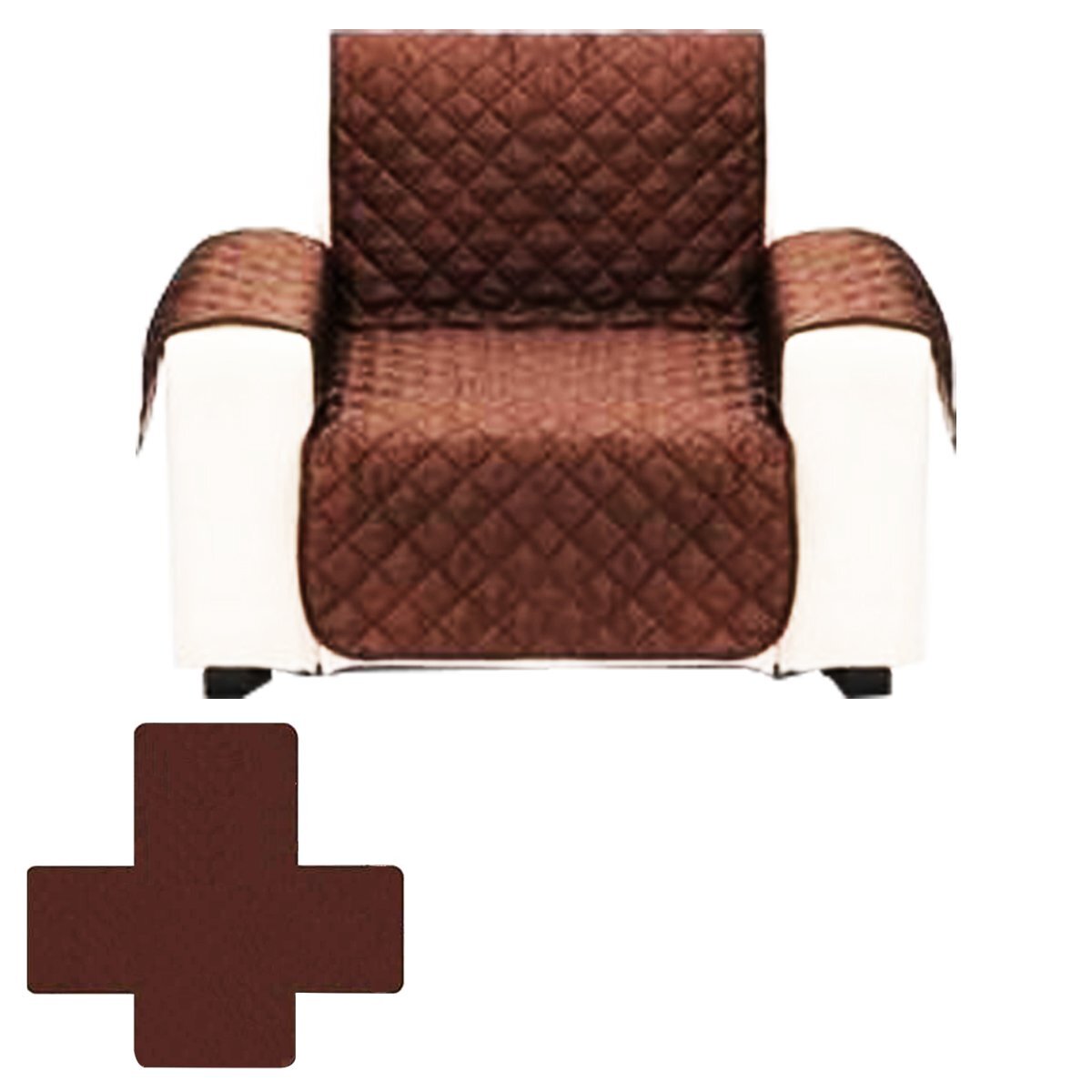 洗濯 可 ソファー カバー 1人掛け 用 肘あり ブラウン/茶 色 犬 猫 ペット 毛 爪とぎ 傷 汚れ ダニ 保護 食べ 飲み こぼし拍卖