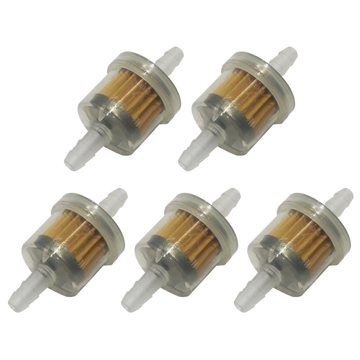 『5個』『内径 6mm φ6』汎用 燃料 フィルター 磁石入り ガソリン フューエル オートバイ ストレーナー モンキー カブ エイプ拍卖