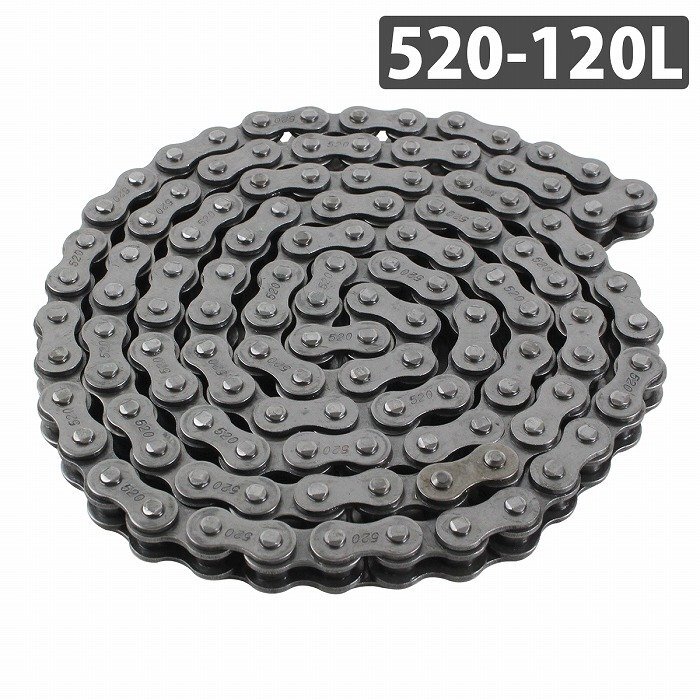 『520-120L』強化 バイク ゴールドチェーン ノンシール ドライブ チェーン CBR1000RR GSXR600 CRF CRM250AR CB400F XJR400拍卖