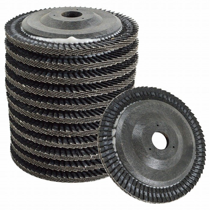 多羽根ディスク #240 12枚 フラップ ディスク グラインダー サンダー 研磨 研削 錆落とし 剥がし サンドペーパー ヤスリ拍卖