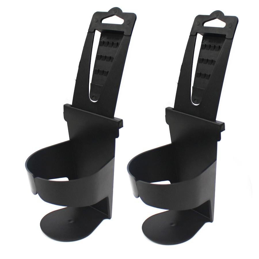【送料380円】2個 左右 ドア マウントドリンクホルダー ブラック 黒 ヘッドレスト 吊り下げ カップホルダー 車載 車 ジムニー ランクル拍卖