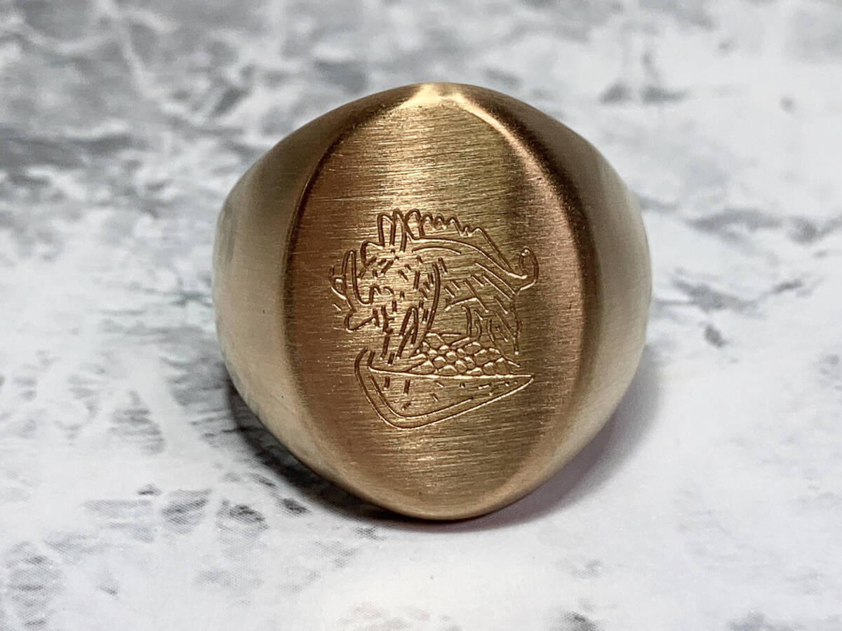 ◆同梱発送可◆「キングスマン 指輪/シグネットリング 22号 メタル製」fire_sale 【タグ:映画、アクセサリー】拍卖