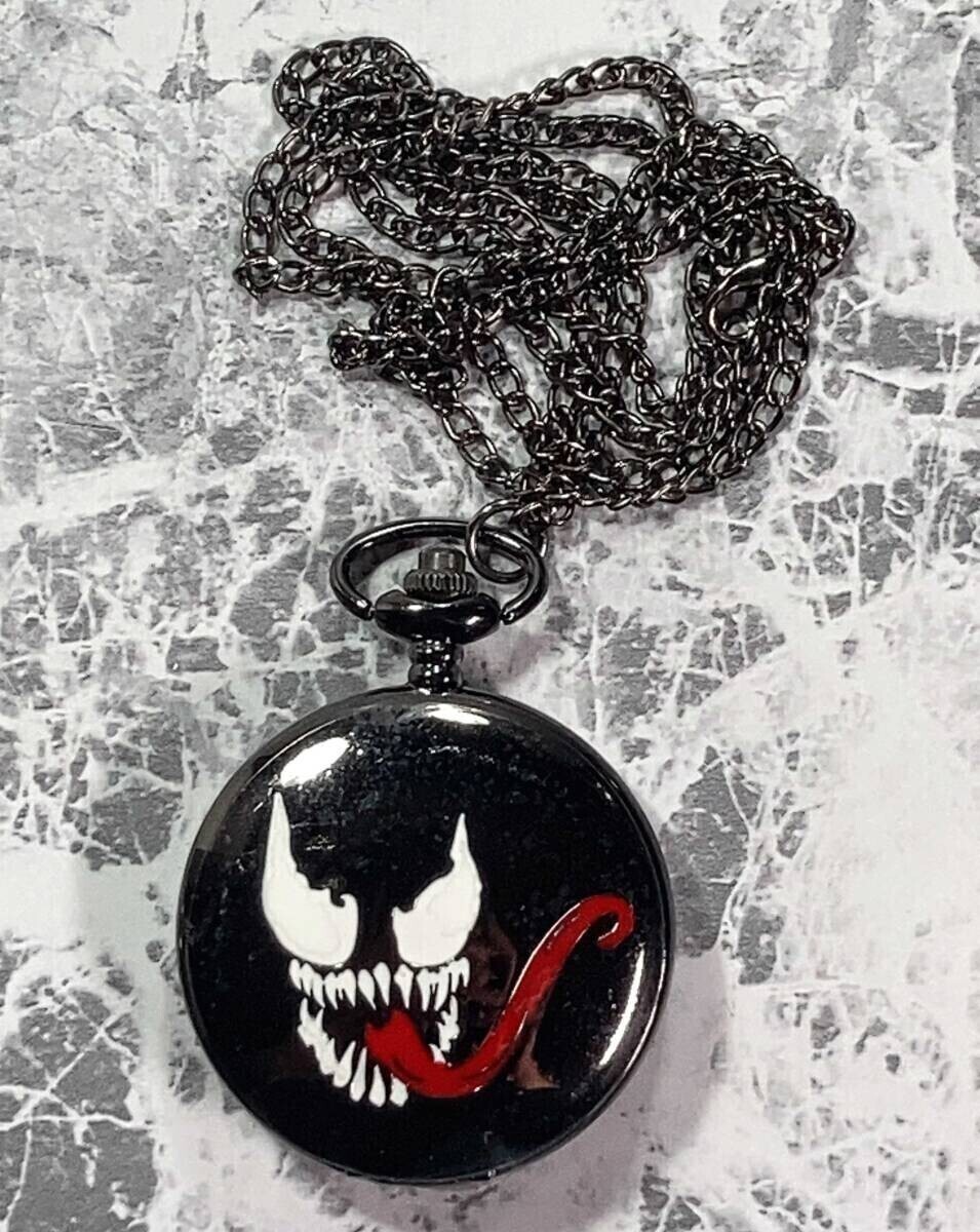 ◆同梱発送可◆「ヴェノム/トム・ハーディ 懐中時計」tface-g fire_sale 【タグ:映画、アクセサリー】拍卖