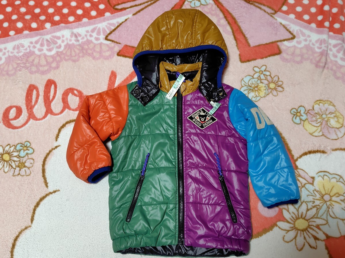 ミキハウスDOUBLE.Bリバーシブルジャンパー90拍卖