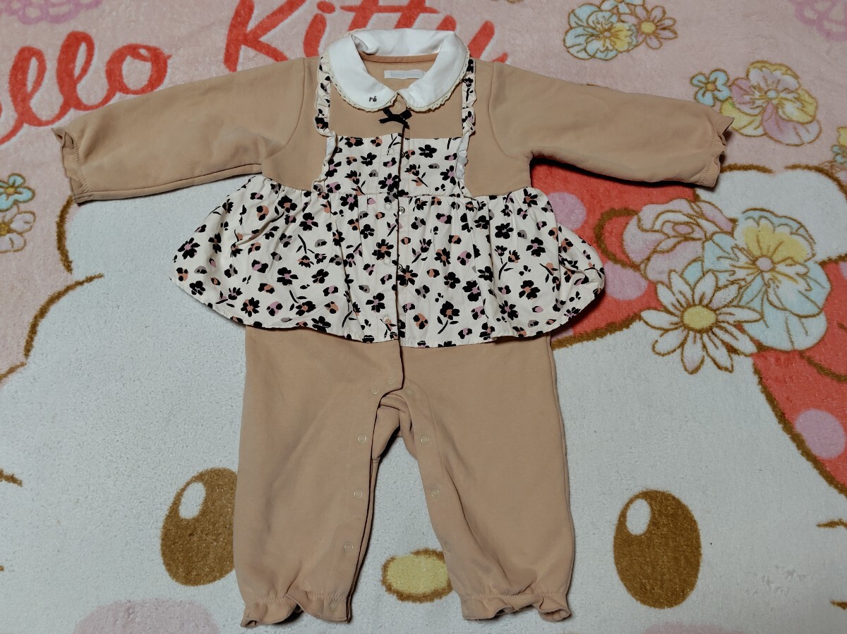 bebe reductionカバーオール80拍卖