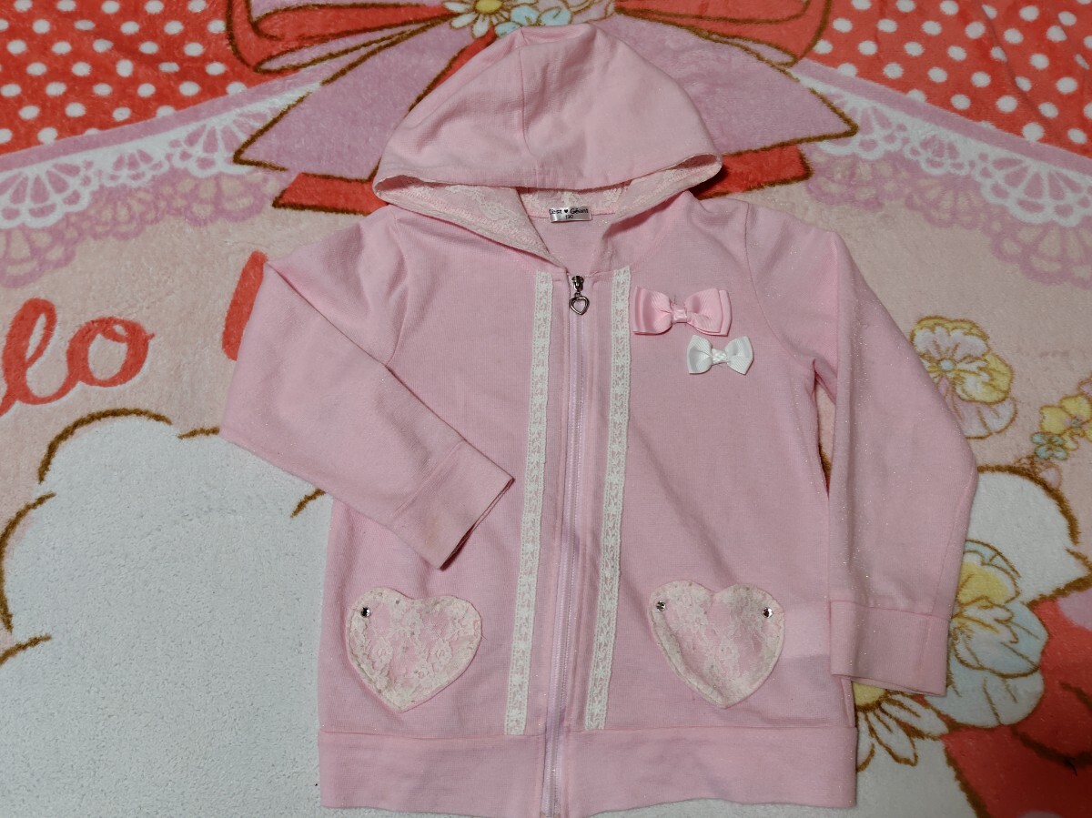 C'estGeantフード付き薄手ジャンパー130拍卖