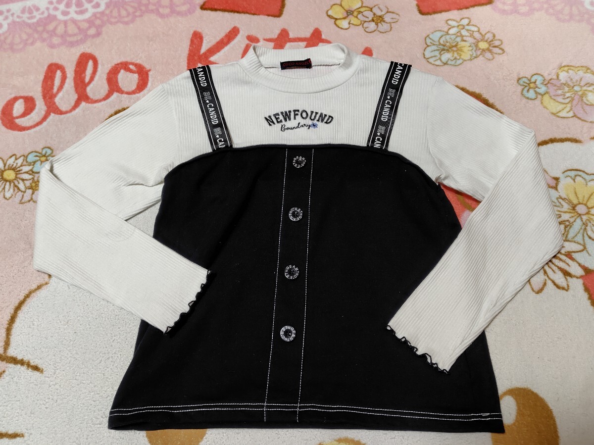 COCOANGEL重ね着風長袖カットソー150拍卖