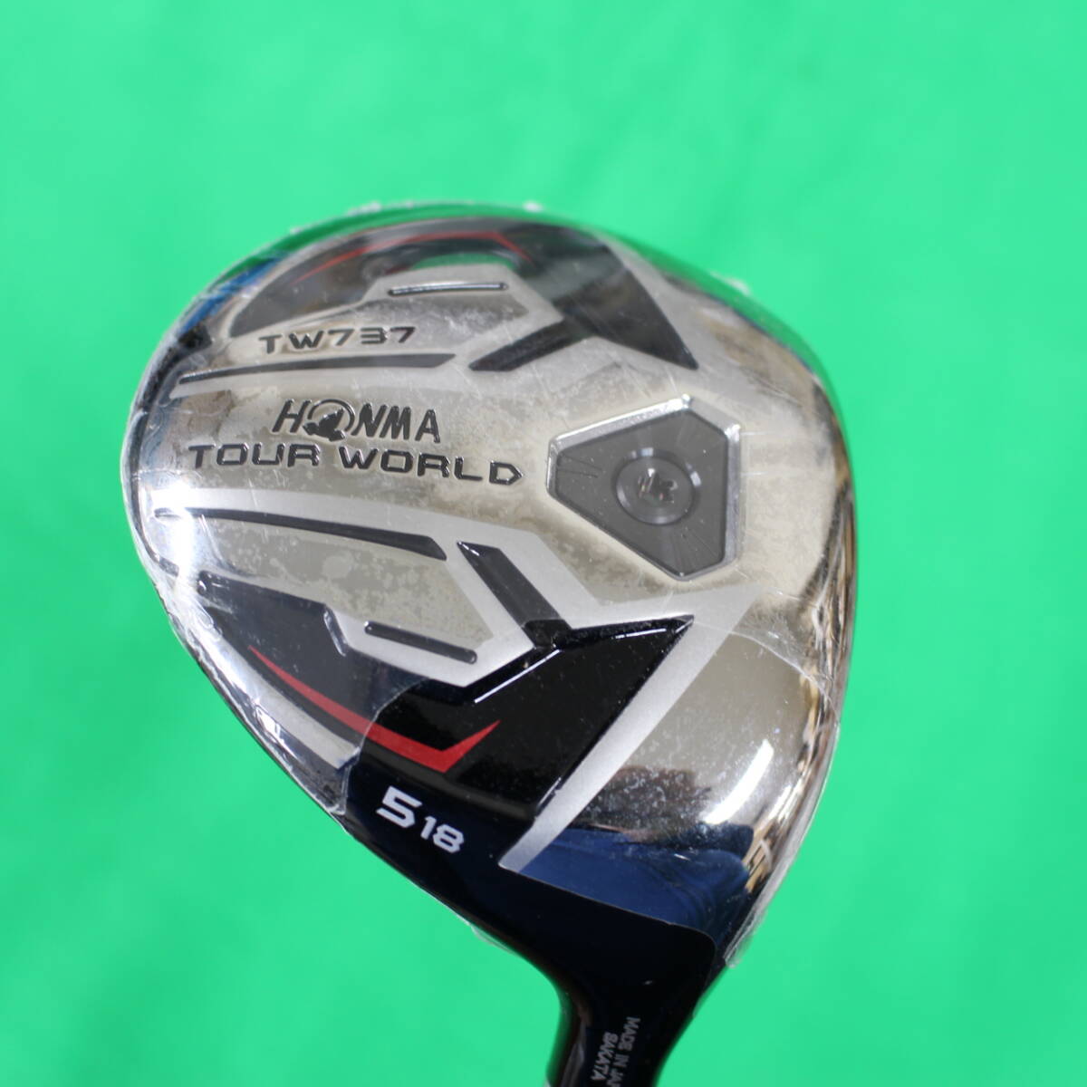 ★『未使用』HONMA ホンマゴルフ TW737 5FW(18°) 大型ヘッドタイプ VIZARD EX-A55R 日本正規品 定価\46,200- HC付拍卖