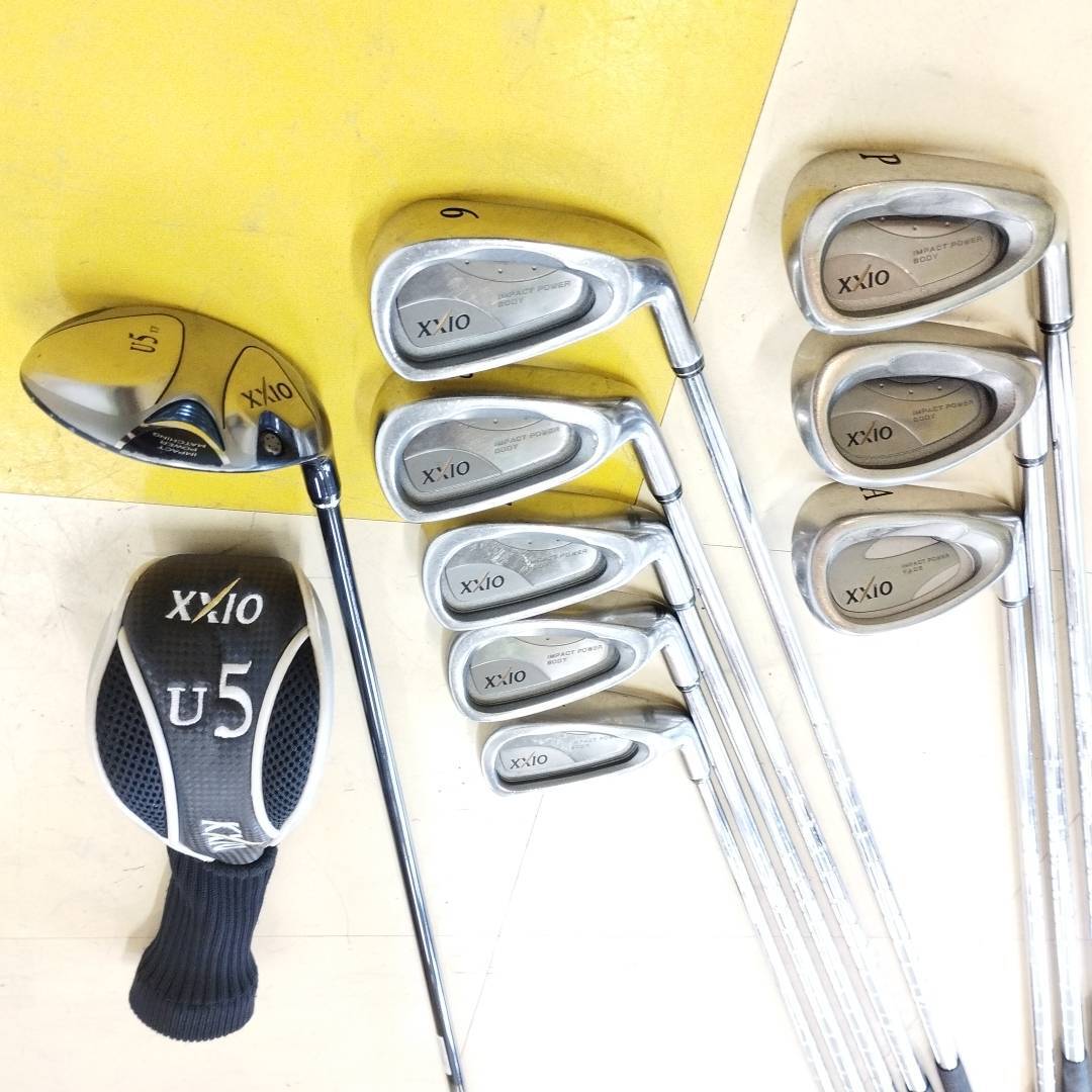 25品/A033376-1/NS7000/V115-506/【名古屋】XXIO ゼクシオ ゴルフクラブ 9点 MP500 FLEX SR / N.S.PRO 950GH FLEX S 8点 5/6/7/8/9/A/S/P拍卖