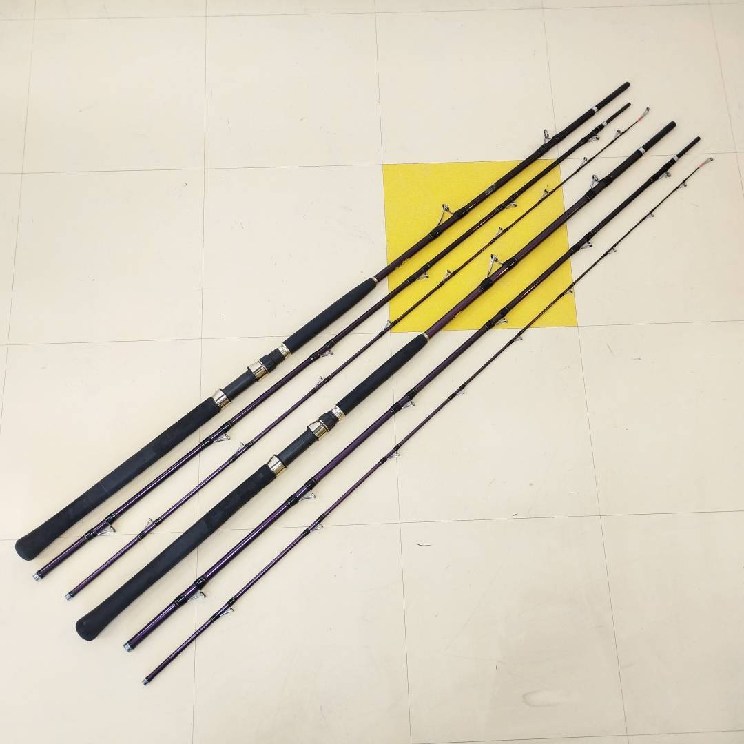 25名/A013017-5/IK8000/V115-507/【名古屋】SHIMANO シマノ 釣り竿 2点まとめ 舳 MIYOSHI 80-360拍卖