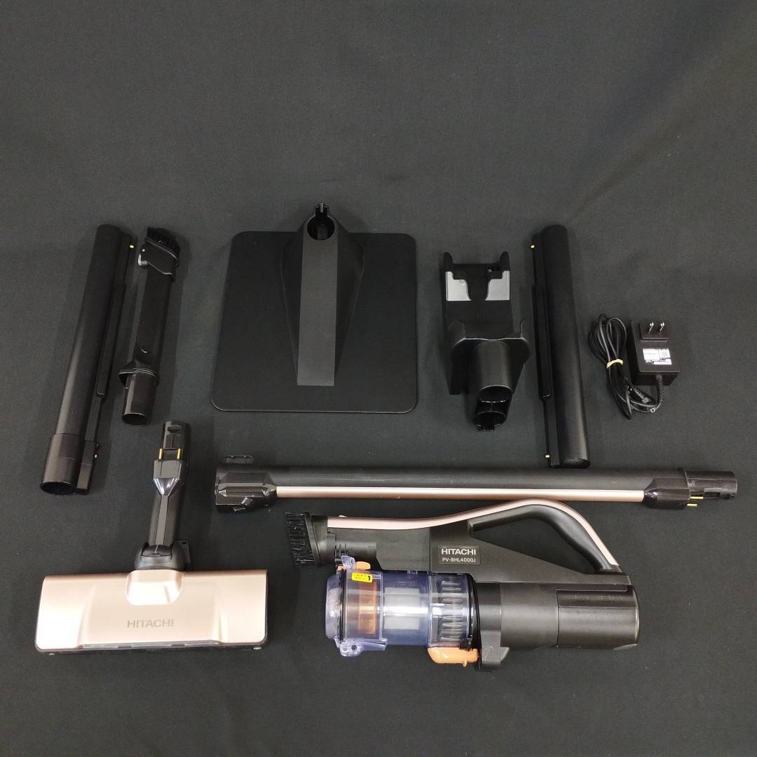 25広/B001191-1/YK6000/V115-509/【名古屋】HITACHI 日立 充電式掃除機 PV-BHL4000J 2024年製拍卖