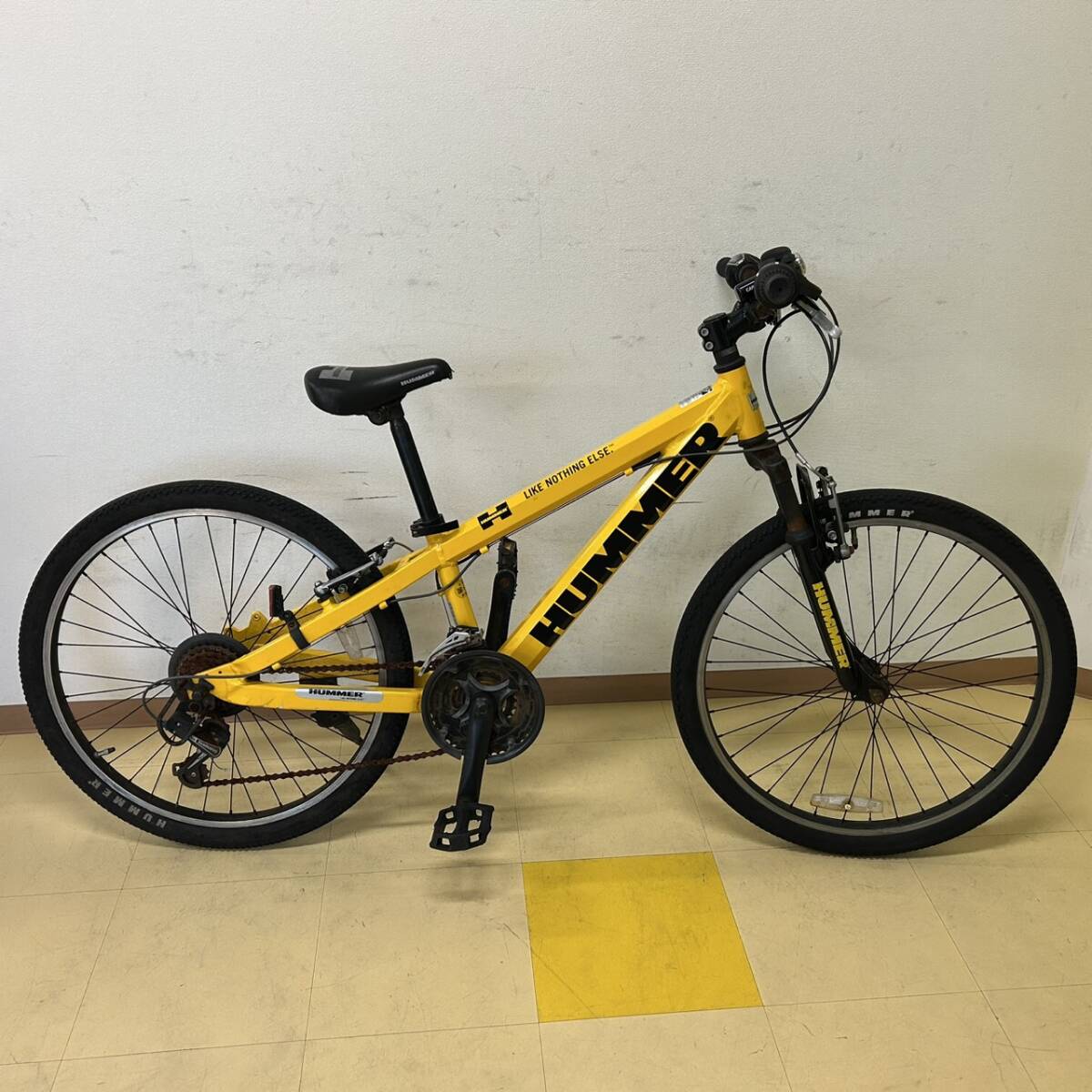 25駅/A002720-2/SR3000/M115-16/【名古屋から家財便また引取り】HUMMER ハマー 自転車(ジャンク品 パーツ取り 部品取りとして)拍卖