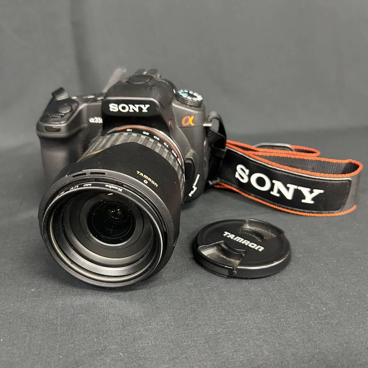 25浦/A028954-4/SY4000/R115-205/【名古屋】SONY ソニー a350 デジタル 一眼レフ カメラ ボディ /レンズ TAMRON 18-200mm 1:3.5-6.3拍卖