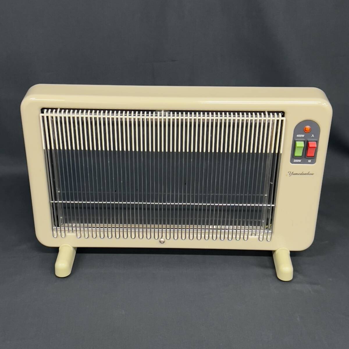 25駅/A002646-1/SR10000/S115-317/【名古屋】夢暖房 YUME400-R17 遠赤外線輻射式パネルヒーター (200Wと400Wの2段階切替)拍卖