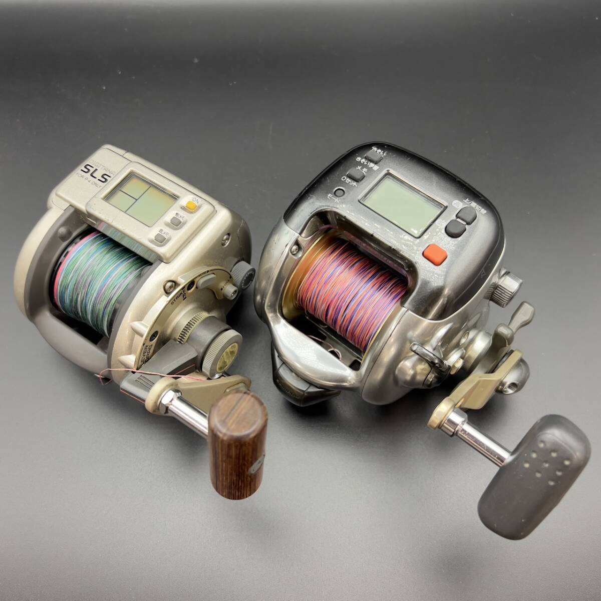 25大/A019415-7/SY3000/S115-327/【名古屋】電動リール シマノ 2点 SHIMANO DIGITANA デジタナSLS /SHIMANO 電動丸3000XH 拍卖