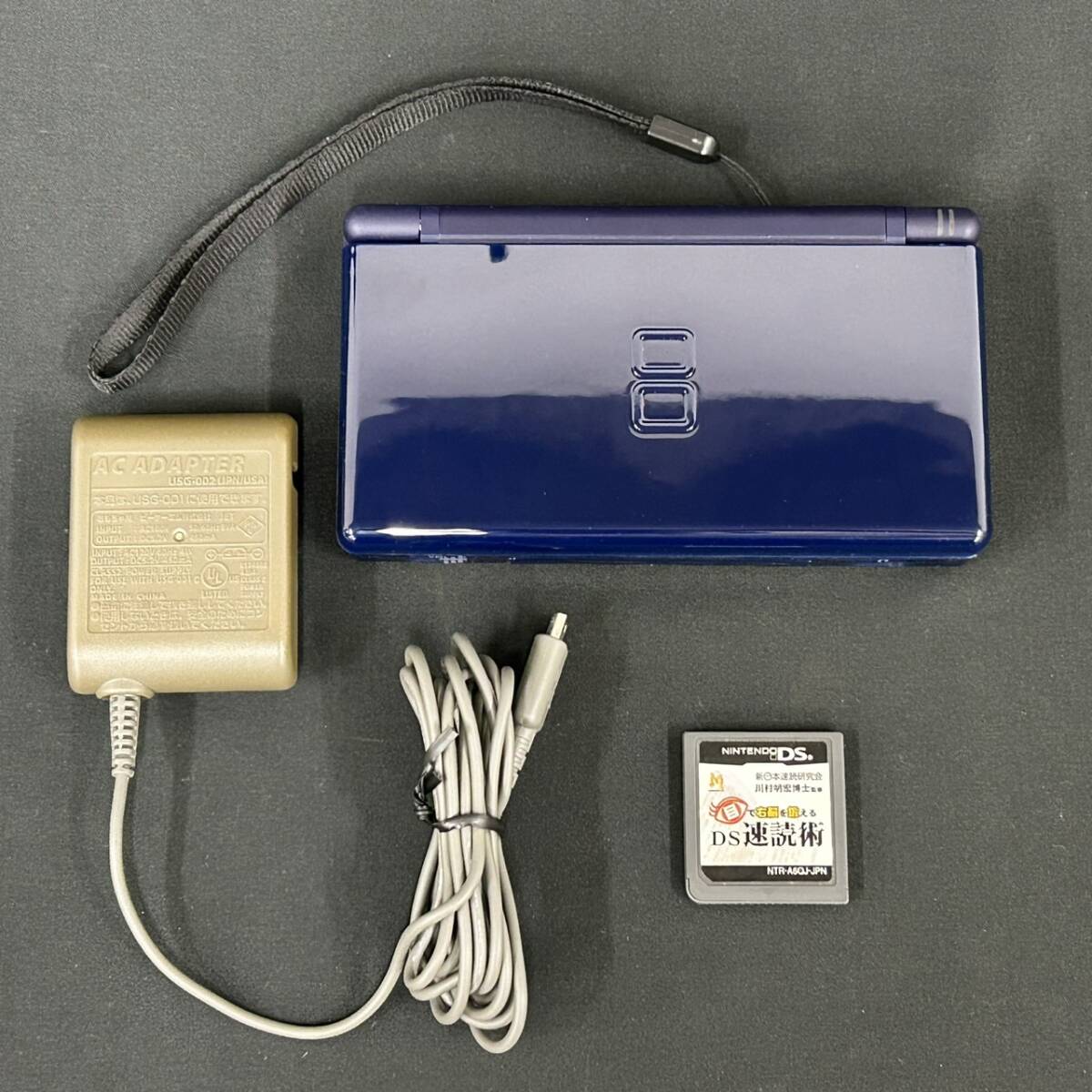 25大/A027383-2/MS3000/P115-133/【名古屋】Nintendo 任天堂 ニンテンドー DS Lite USG-001 ゲーム機 本体 / ソフト 1点拍卖