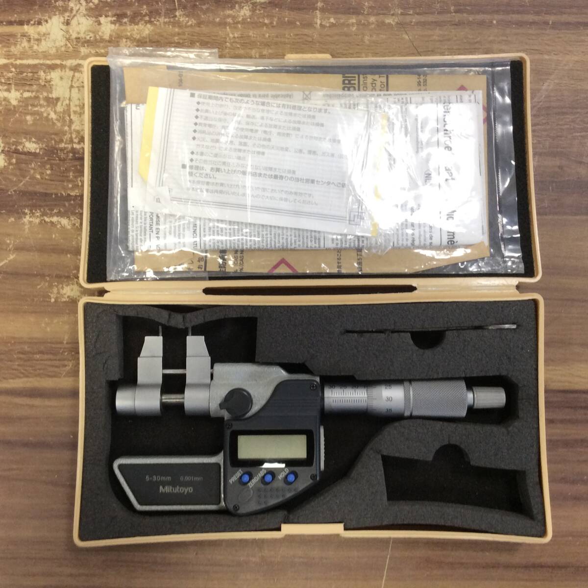●【WH-9141】中古品 Mitutoyo ミツトヨ キャリパー形内側マイクロメータ IMP-30MX 345-250-30【レタパプラス・送料全国一律600円可】拍卖