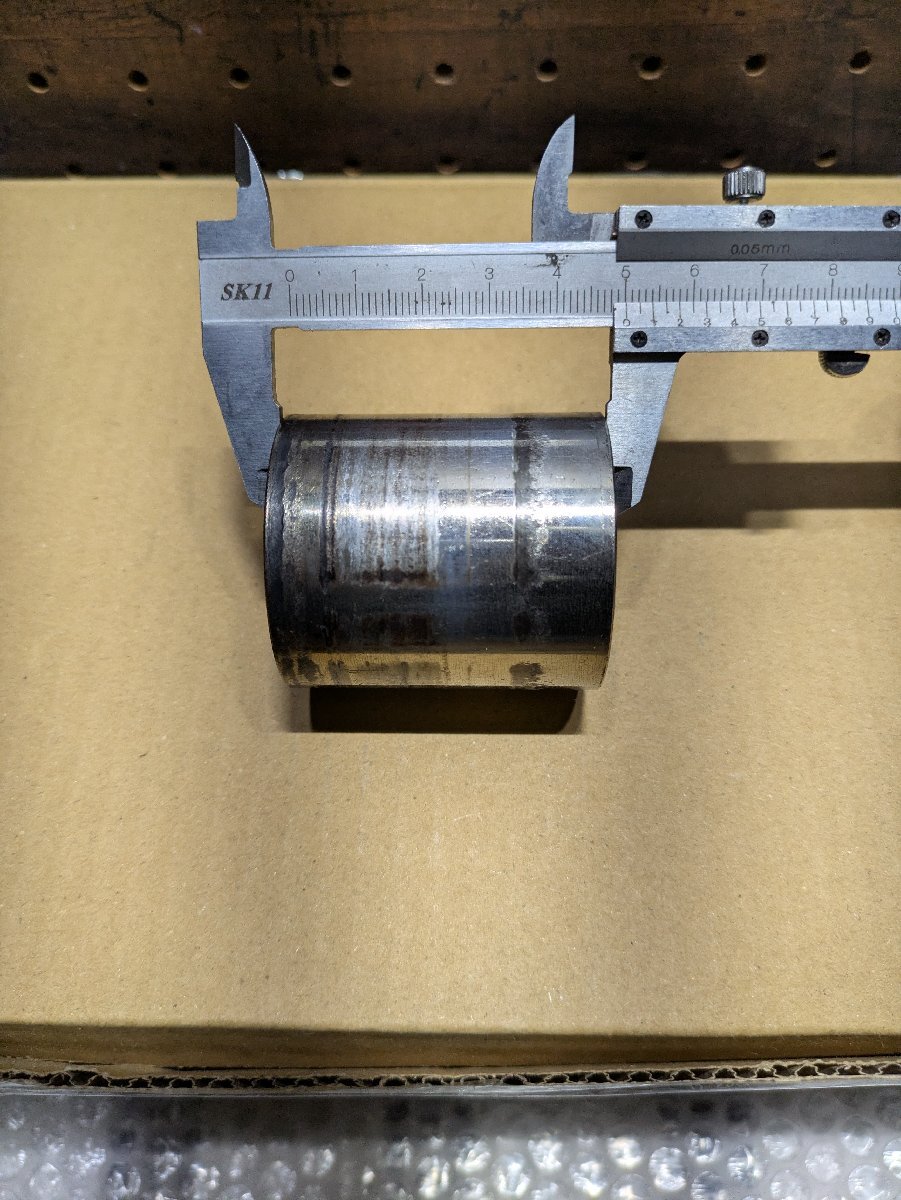 レーシングカート KT100SEC 用エキゾーストジョイント 50mm 中古拍卖