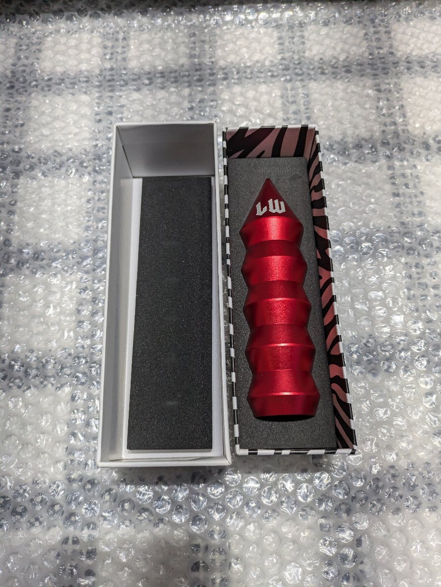 LIKEWISE THE SUZUKA スズカ 限定カラー チェリーポップ レッド ライクワイズ シフトノブ 汎用 超美品拍卖