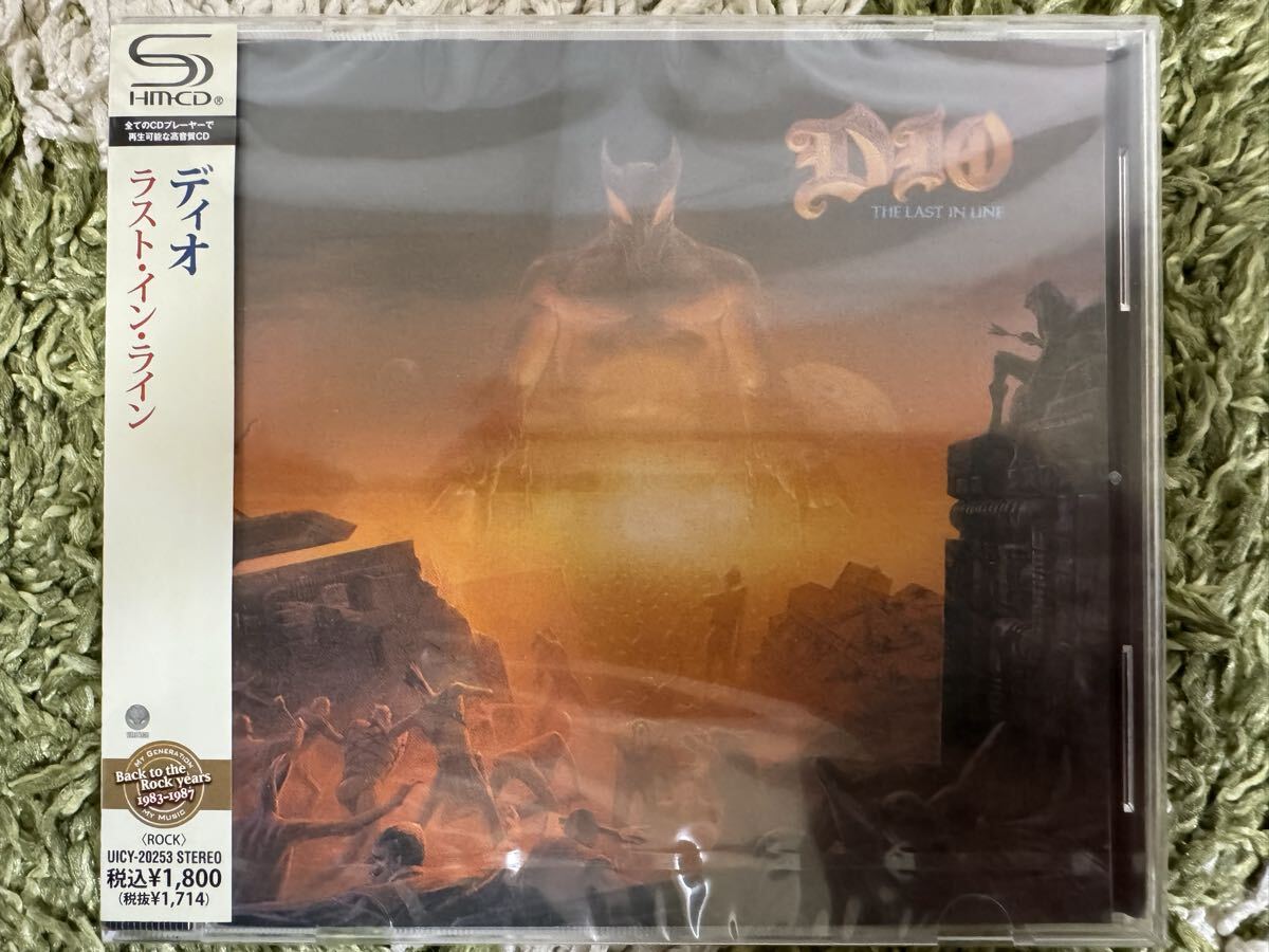 新品!DIO/THE LAST IN LINE 国内盤 SHM-CD 未開封品!ディオ/ラスト・イン・ライン 国内盤 新品!SHM-CD 未開封品!拍卖