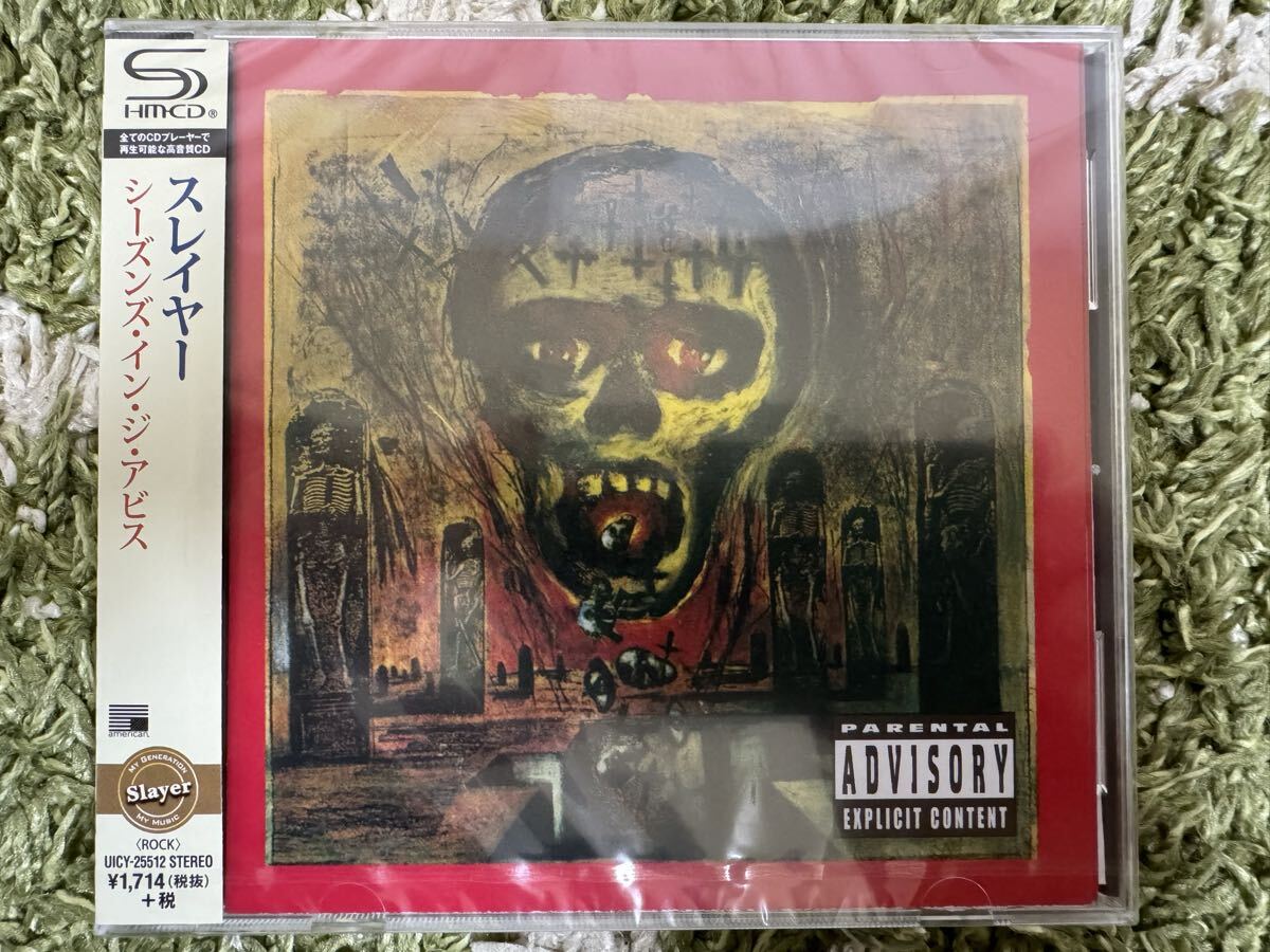 新品!SLAYER/SEASONS IN THE ABYSS 国内盤 SHM-CD 未開封品!スレイヤー/シーズンズ・イン・ジ・アビス 国内盤 新品!SHM-CD 新品!未開封拍卖