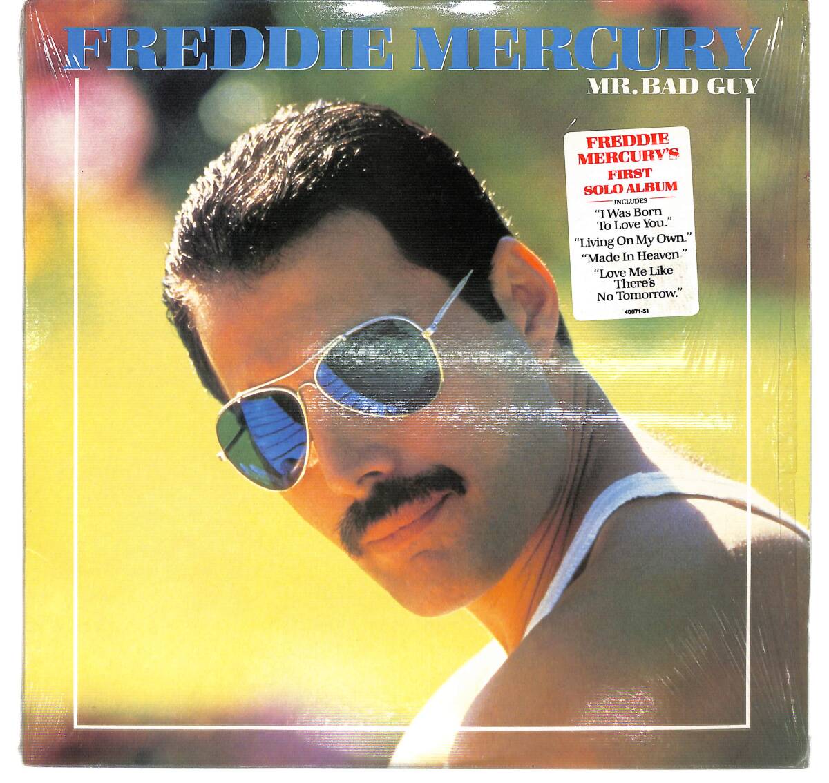 g7592/LP/米/ハイプステッカー付/Freddie Mercury/Mr. Bad Guy拍卖