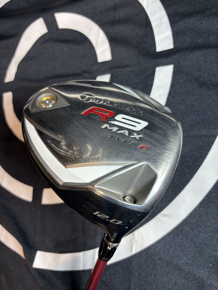 ~送料無料~ TaylorMade R9 MAX TYPE E 12.0° RE AX 40 フレックス:L ドライバー 1W拍卖