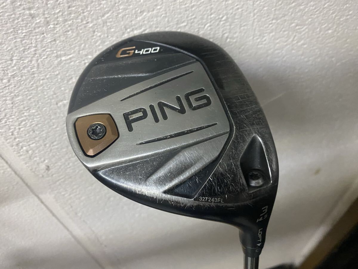 ピン G400 フェアウェイウッド 3w ツアー173 シャフト拍卖