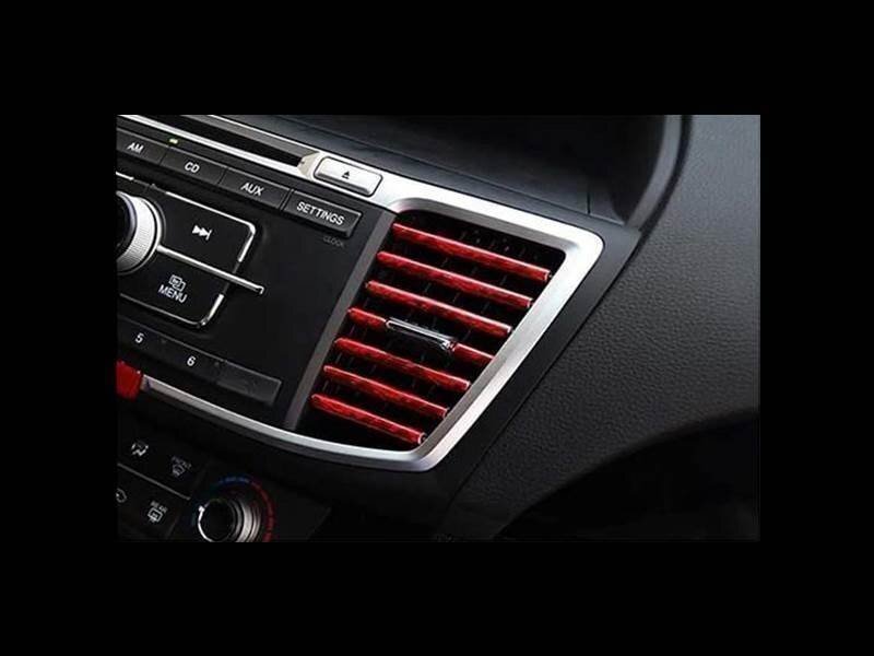 送料0円 車用 エアコン ルーバー 【HRD】 モール 10本セット カバー 吹き出し口 アクセサリー 内装 アレンジ カスタム ドレスアップ 車拍卖